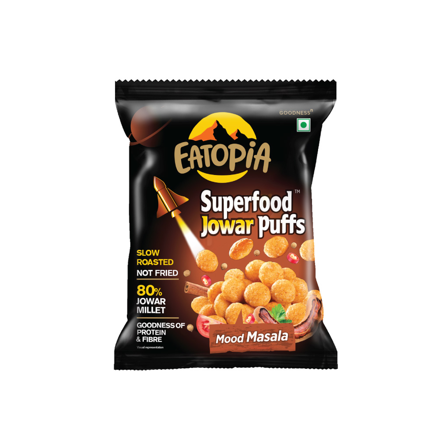 Superfood Jowar Puffs: Mood Masala (20g)