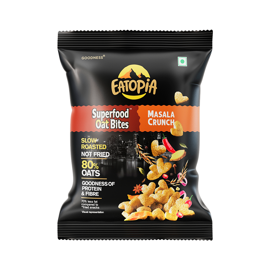 Superfood Oat Bites: Masala Crunch (50g)