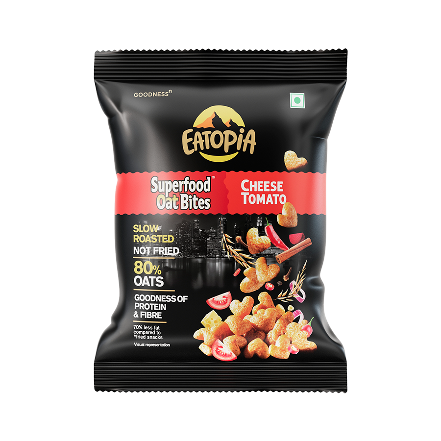 Superfood Oat Bites - Cheese Tomato - 50g
