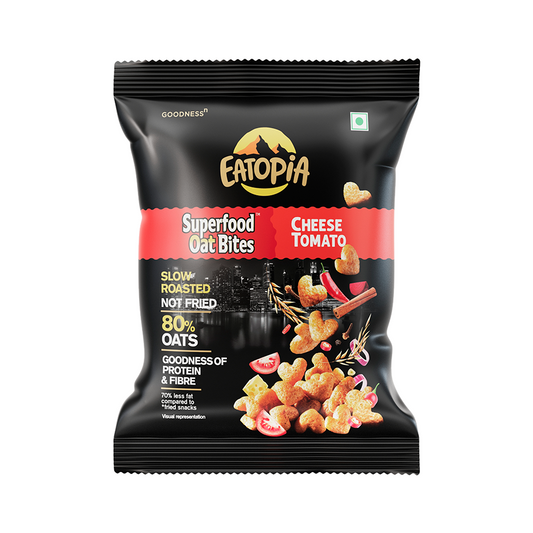 Superfood Oat Bites - Cheese Tomato - 50g