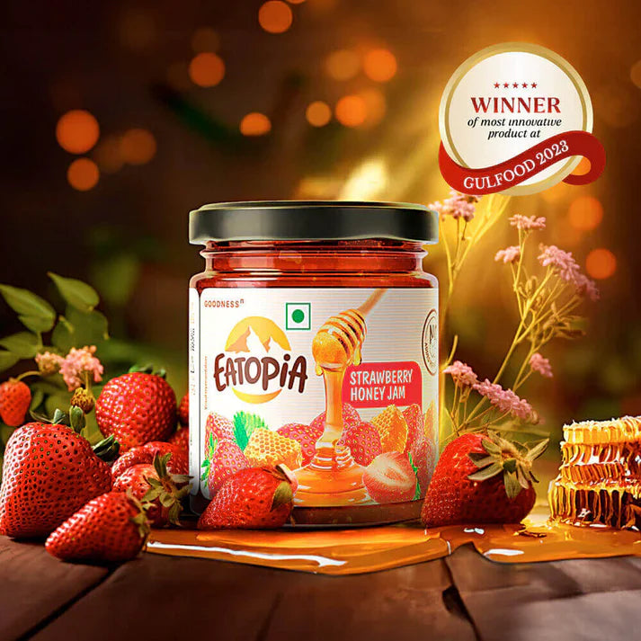 Strawberry Honey Jam (240g)