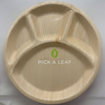 4 Compartments Areca Leaf Plate (10x10)