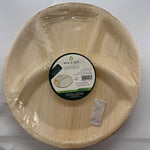 4 Compartments Areca Leaf Plate (10x10)